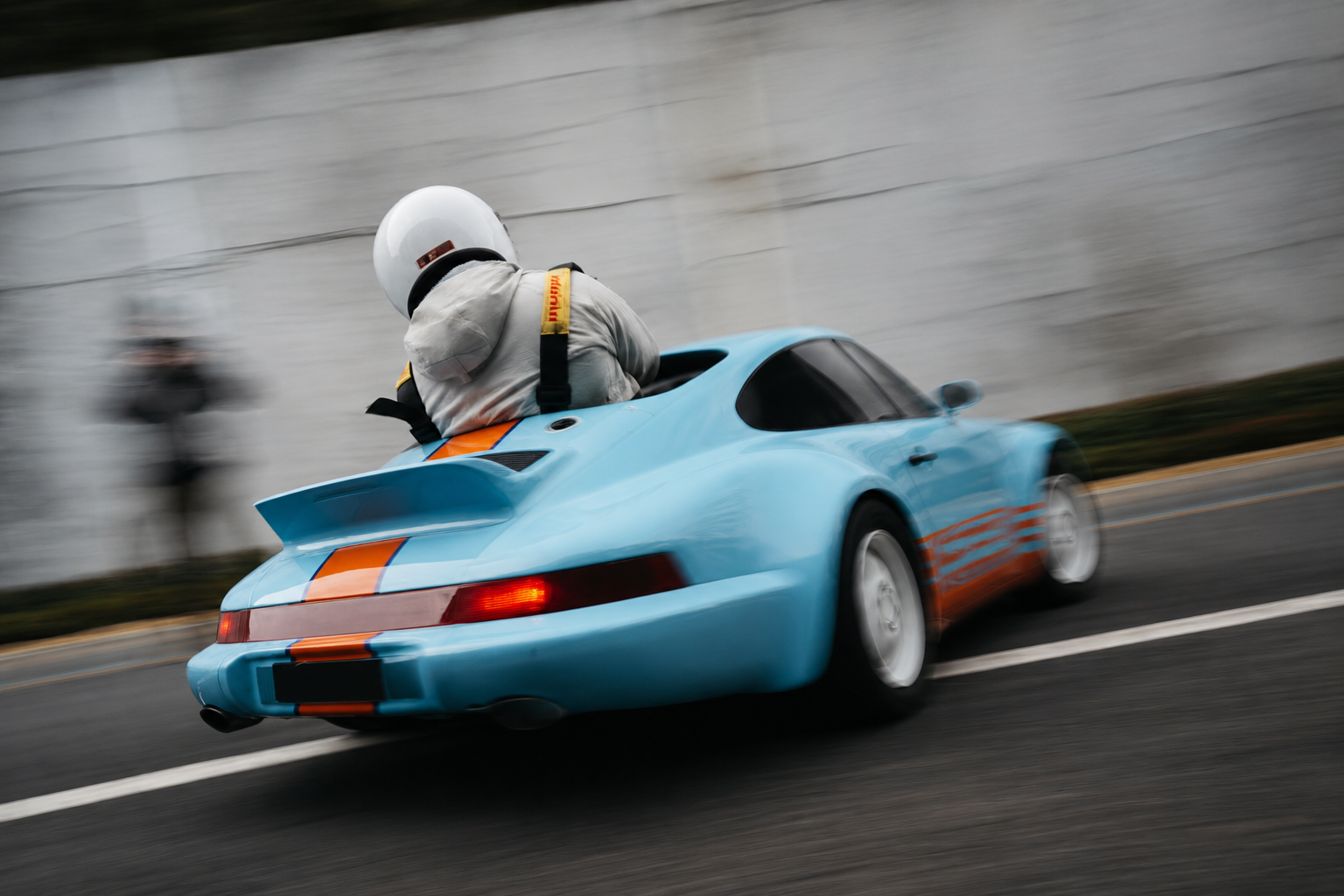 Drift karts in action